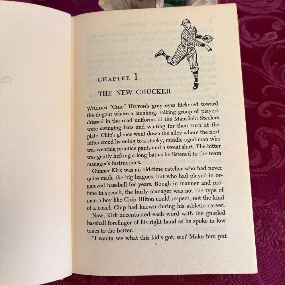 1949 Clutch Hitter! by Clair Bee, Vintage Book, Grosset & Dunlap - Picture 6 of 10